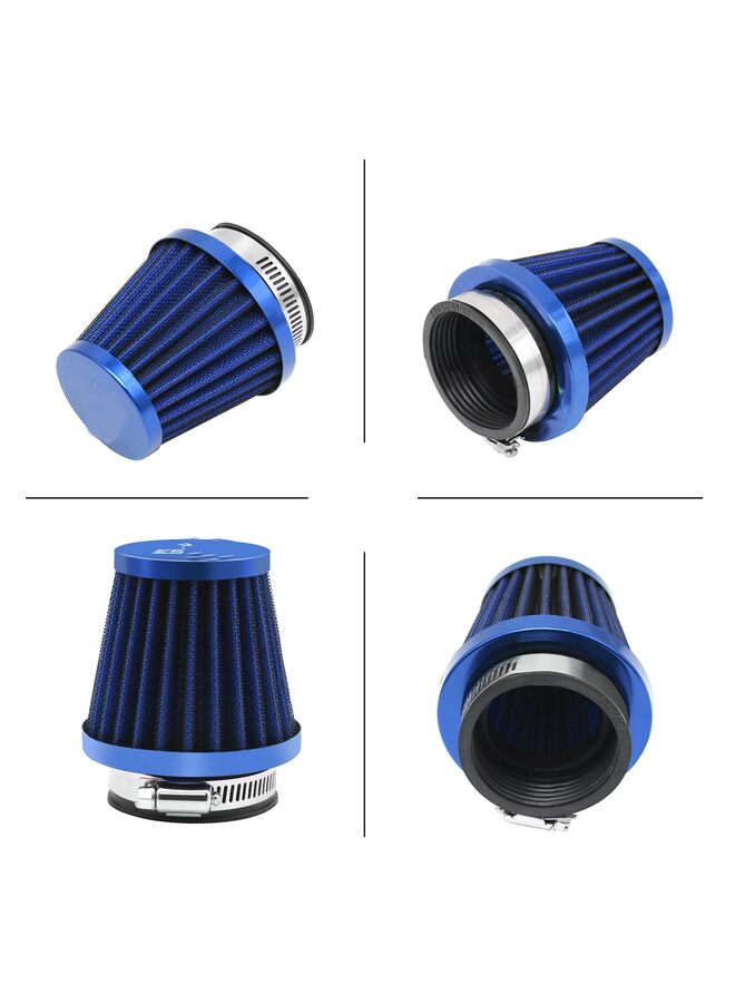 LAMAY 2pcs 38mm Motorcycle Air Filter with Fuel Valve Switch Fuel Filter and Fuel Hose Replacement for Moped Dirt Pit Bike ATV Scooter Motorcycle (BLUE) - Image 3